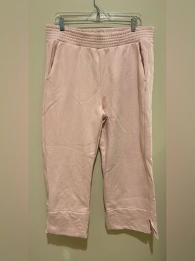 Pact NWOT Women’s Light Pink Pull-On Joggers w/Pockets Size XL